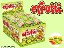 Efrutti Mini Burger 60ct
